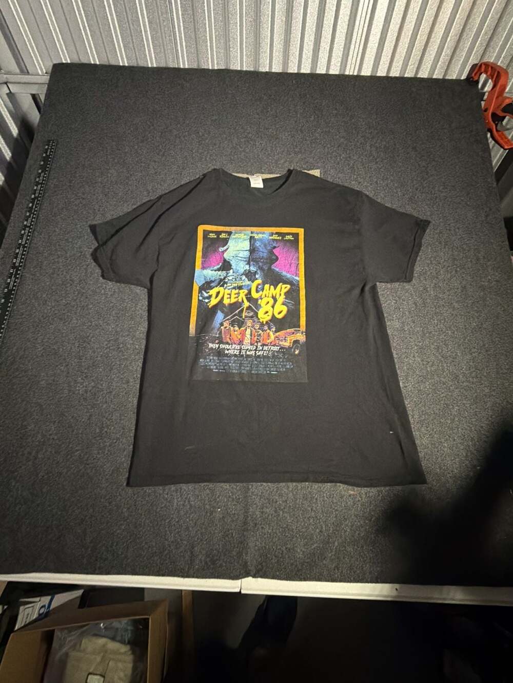 Deer Camp '86 Movie Horror Promotional Graphic T-Shirt